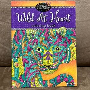 Cra-Z-Art wild at heart adult coloring book